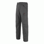 PANTALON DE TRAVAIL HOMME BASALTE CHARCOAL T4 - LAFONT - LA-1MIMUP-6-67-4