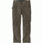 PANTALON DE TRAVAIL EN RIPSTOP STRETCH STEEL RUGGED RELAXED CARGO KAKI - TAILLE 46 CARHARTT