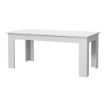 PILVI TABLE A MANGER - BLANC - L 180 X I90 X H 75 CM