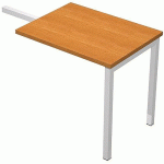 RETOUR DIRECT BUREAU FAST - 2 PIEDS - 120CM - AULNE