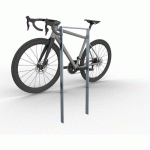 ARCEAU APPUI POUR VÉLOS SANS BARRE TRANSVERSALE - 450MM - SCHAKE