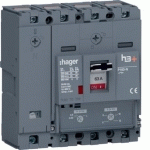DISJ.H3+P160 TM 4X63A 25KA - APPAREILLAGE DE TETE HAGER HHS064DC