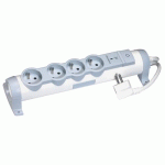 RALLONGE MULTIPRISE PARAFOUDRE - 1,5M - 4 PRISES LEGRAND