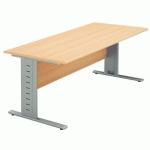 SILVER BUR DROIT L120XP80 HETRE / ALUMINI UM - QUADRIFOGLIO