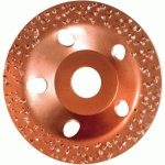 BOSCH 1 MEULES ASSIETTES AU CARBURE POUR MEULEUSES ANGULAIRES