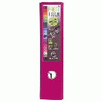CLASSEUR À LEVIER CARTONNÉ EXACOMPTA PREM TOUCH A4 MAXI - DOS 8 CM FUCHSIA