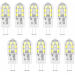 KCVV - 10X G4 AMPOULE LED 2W LED BULB 12 SMD 2835LEDS BLANC FROID 6000K AMPOULE LAMPE 200LM ÉQUIVALENT À LAMPE HALOGÈNE 20W AC/DC12V