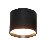 SPOT LED NIVORIA DE LINDBY, Ø 12 CM, 15 W, NOIR, MÉTAL