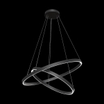 MAYTONI RIM SUSPENSION LED, 840, 2 ANNEAUX, NOIRE
