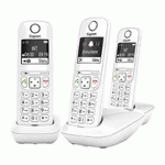 PACK TRIO TÉLÉPHONE SANS FIL GIGASET AS690 - BLANC