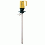 POMPE VIDE-FÛT CORPS PVDF-DL 700MM ARBRE HC-4 MI 4 RACCORD - LUTZ