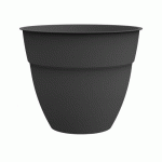 POT ROND GRIS ANTHRACITE - DIAMÈTRE 50 CM - 56,8 L - OSAKA EDA PLASTIQUES