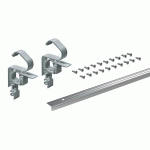 PROFIL DE GUIDAGE FERRURE PORTE PLIANTE - ALU - 2400 MM - WINGLINE S HETTICH