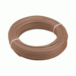 CÂBLE RIGIDE HO7V-U - 1,5 MM² - COURONNE DE 100 M - MARRON DEBFLEX