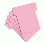 FICHES T INDICE 1,5 / 45 MM - ROSE - LOT DE 100