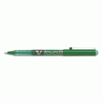 STYLO ROLLER POINTE METAL 1,0 MM ENCRE LIQUIDE VERT V-BALL 1,0