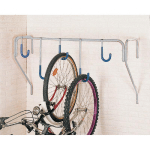 SUPPORT MURAL POUR VÉLOS AVEC CROCHETS, 5 PLACES