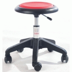 TABOURET MICRO OCTOPUS - IMITATION CUIR - BAS - ROUGE - GLOBAL PROFESSIONAL SEATING