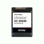 WD ULTRASTAR DC SN630 WUS3CA180C7P3E3 - SSD - 800 GO - U.2 PCIE 3.0 X4 (NVME)