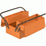 CAISSE À OUTILS MÉTALLIQUE 5 COMPARTIMENTS 400X210X245MM - BAHCO