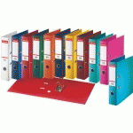 CLASSEUR EN PLASTIQUE STANDARD, A4, 75 MM, GRIS - LOT DE 10