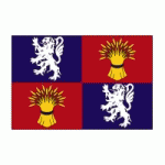 DRAPEAU GASCOGNE : DIMENSIONS - 40 X 60 CM