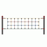 FILET À GRIMPER SANS POTEAUX - MANUTAN COLLECTIVITÉS