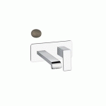 LAVABO MURAL QUADRI S AVEC PLAQUE SAILLIE 18 CM METAL BROSS EX QS266 - CRISTINA ONDYNA QS25677