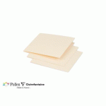 LOT DE 2 - PAQUET DE 25 CARTES PLIÉES POLLEN 116X116MM 210G/M² - IVOIRE