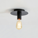 MARKSLÖJD PLAFONNIER PIATTO LAMPE À DOUILLE E27 NOIR