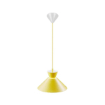 NORDLUX SUSPENSION DIAL AVEC ABAT-JOUR EN MÉTAL, JAUNE, Ø 25 CM