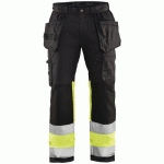 PANTALON ARTISAN HAUTE-VISIBILITÉ STRETCH TAILLE 42 - BLAKLADER