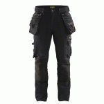 PANTALON X1900 ARTISAN STRETCH 4D NOIR TAILLE 38 - MANUTAN COLLECTIVITÉS