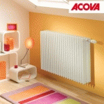 RADIATEUR CHAUFFAGE CENTRAL ACOVA - CLARIAN HORIZONTAL DOUBLE 1238W RXD04-050-080