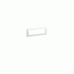 SYSTO 8 MODULES PLAQUE HORIZONTALE ENTRAXE 71 MM BLANC HAGER WS413