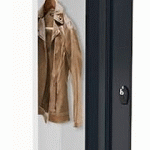 VESTIAIRE STANDARD - 1 COLONNE/INDUSTRIE PROPRE - ELÉMENT SUIVANT - GRIS ANTHRACITE