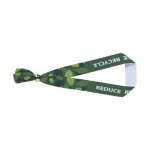BRACELET MÉTALLIQUE EEK EN PET RECYCLÉ AVEC SUBLIMATION BLANC - BRACELETS FESTIVAL