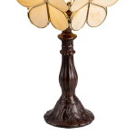CLAYRE&EEF LAMPE À POSER 5LL-6095 AU STYLE TIFFANY, BEIGE