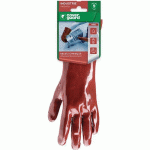 GANTS DE MANUTENTION EUROCHEM 3636 COTON ENDUIT PVC ROUGE 36 CM - 10 - COVERGUARD