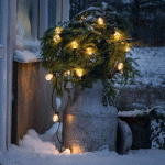 KONSTSMIDE CHRISTMAS GUIRLANDE BIERGARTEN 20 GOUTTES TRANSPARENT AMBRE