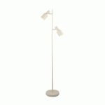 LINDBY LAMPE SUR PIED OVELIA, BEIGE, MÉTAL, E27