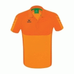 POLO HOMME - ERIMA - SIX WINGS ORANGE/ORANGE