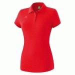 POLO TEAMSPORT - ERIMA - CASUAL BASIC FEMME ROUGE