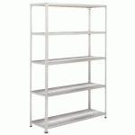 RAYONNAGE RAPID 2 1980X1525X610 5 TABLETTES METAL GRIS ÉPOXY
