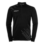 SWEAT 1/4 ZIPPÉ ENFANT - UHLSPORT - SCORE 26 NOIR/BLANC