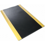 ETM - TAPIS ERGONOMIQUE ET COMFORTABLE DYNA-PROTECT DIAMOND NOIR-JAUNE 60 X 50 CM - NOIR/JAUNE