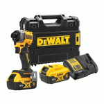 VISSEUSE À CHOCS ULTRA COMPACTE XR 18V 5AH LI-ION BRUSHLESS- DCF850P2T-QW DEWALT