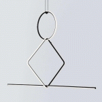 FLOS ARRANGEMENTS 3 SUSPENSION LED