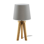 HERZBLUT ELLI LAMPE À POSER, CHÊNE HUILÉ/TAUPE