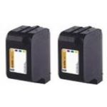 LOT DE 2 CARTOUCHES COMPATIBLE HP C1823A COULEUR